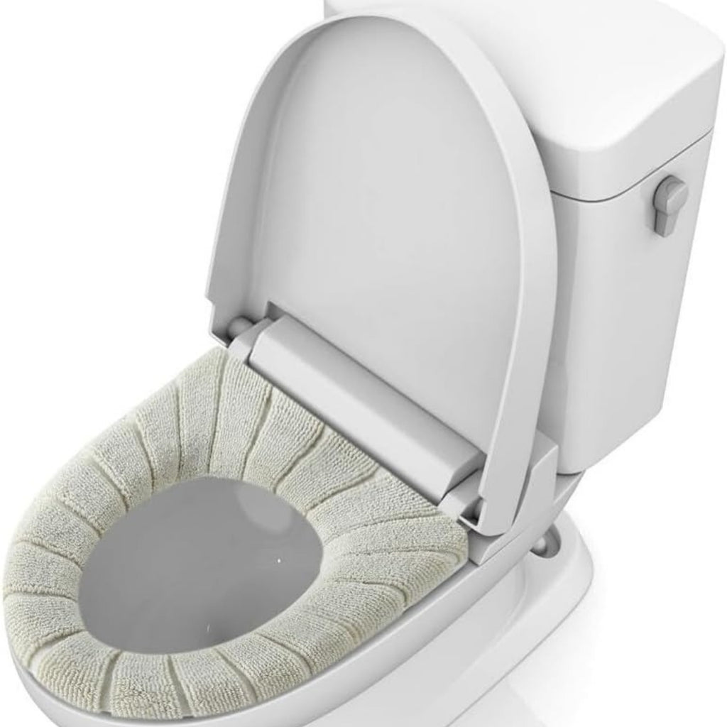 Warm Toilet Seat Cover – Soft, Washable & Universal Fit