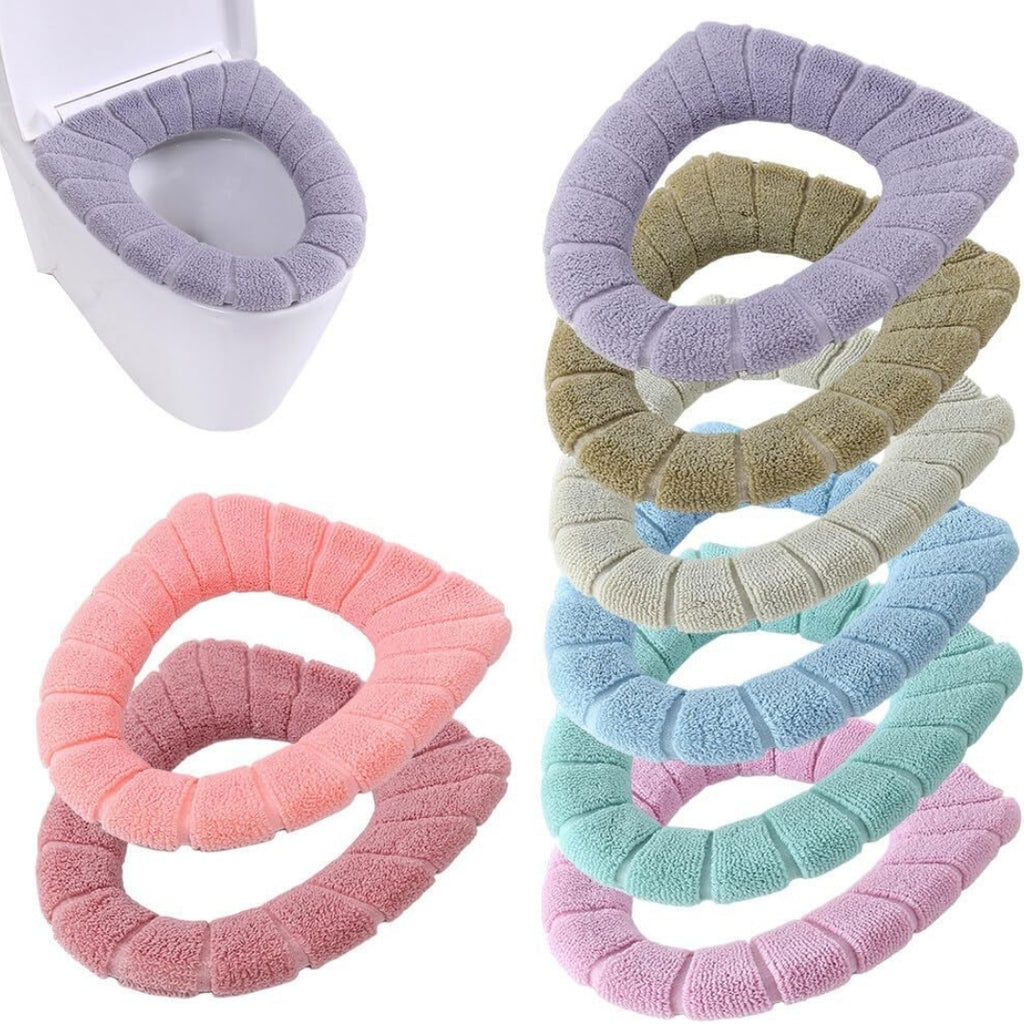 Warm Toilet Seat Cover – Soft, Washable & Universal Fit