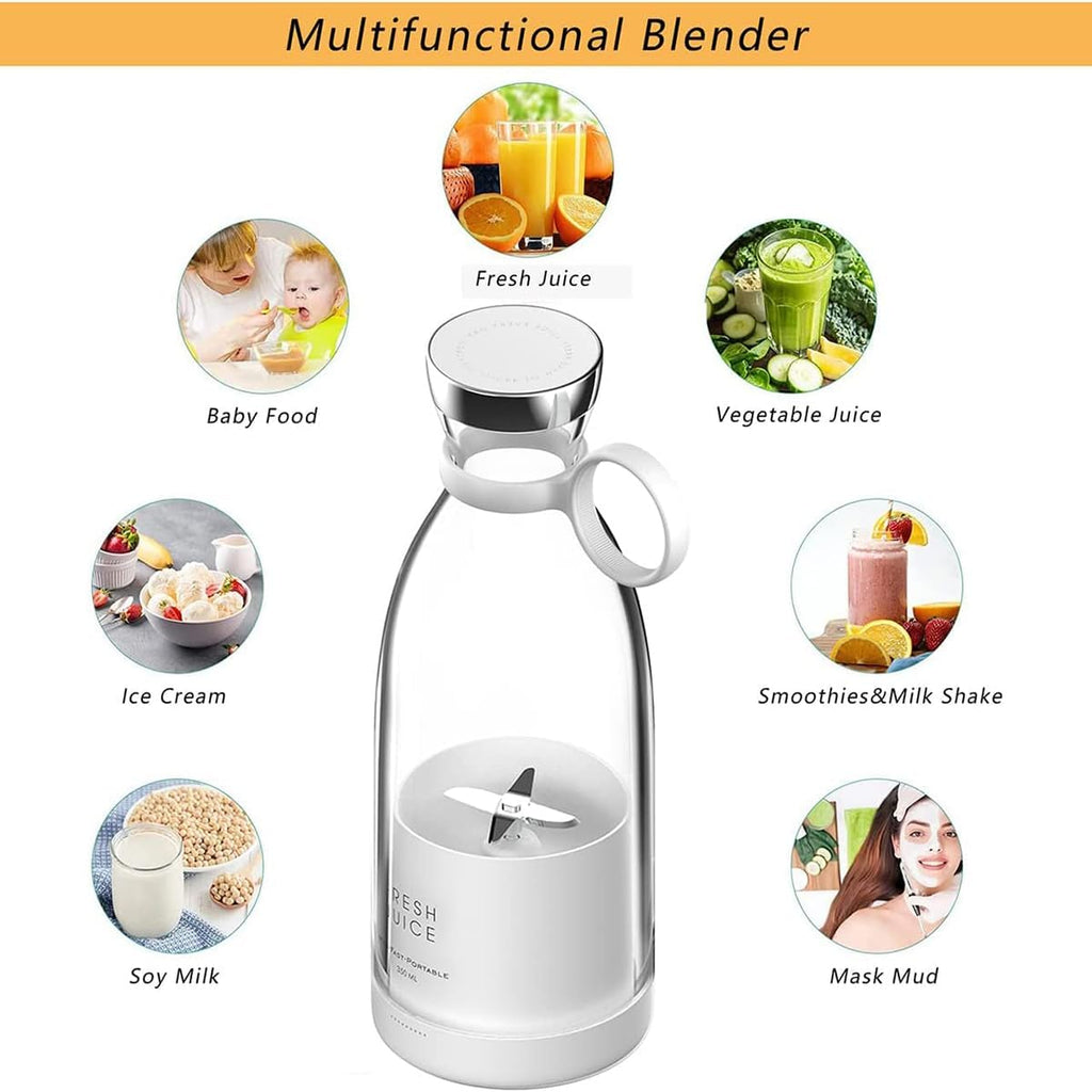 Portable Blender Bottle (380ml)
