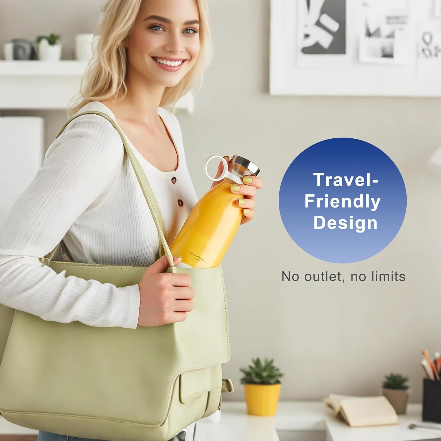 Portable Blender Bottle (380ml)
